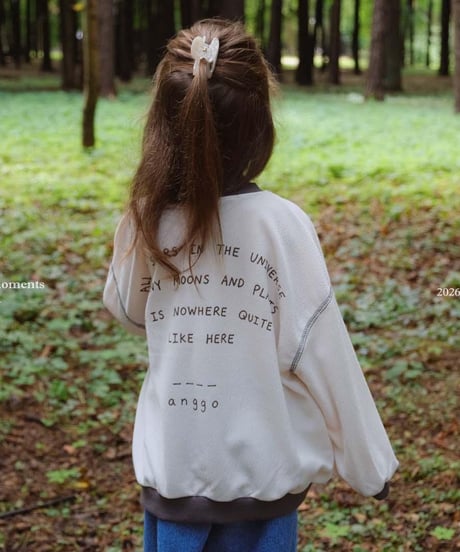 2[予約]anggo shine sweatshirt