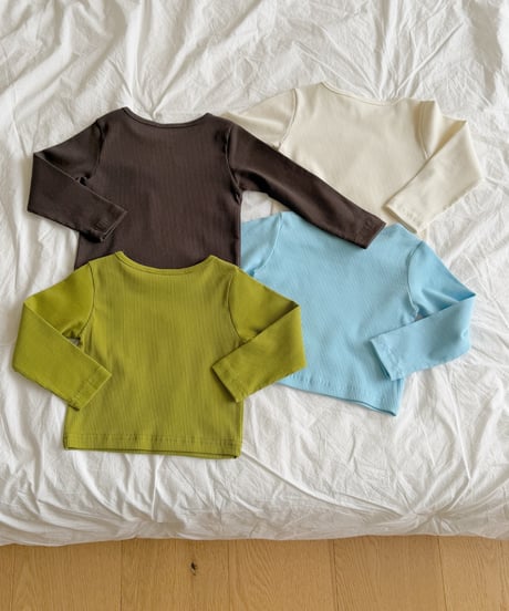 5[予約]ninibello bib rib tee