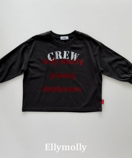 18[予約]ELLYMOLLY crew box t