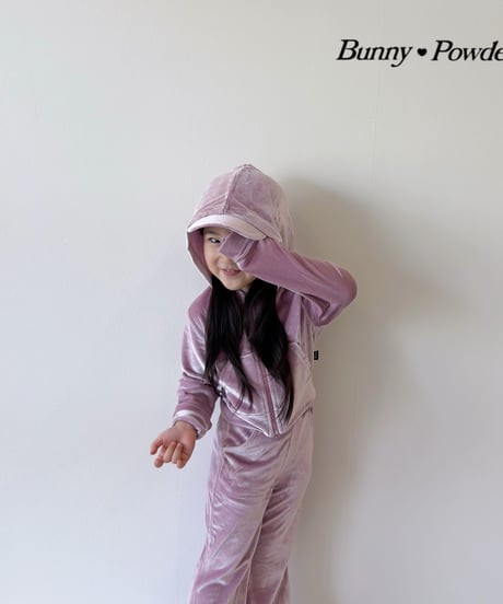 61[予約]bunny powder lexi hood zip up