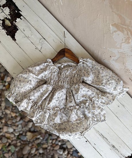 54[予約]marron juliet suit(6-18m)
