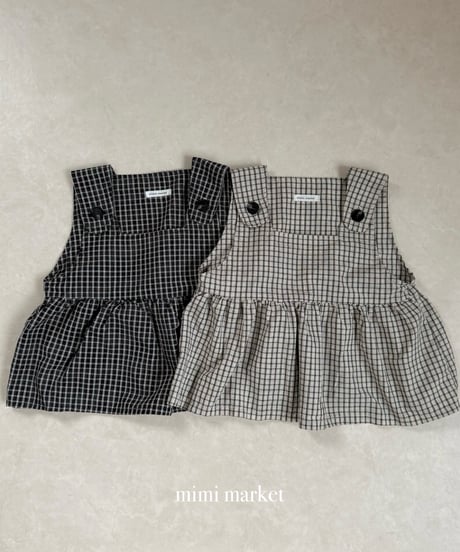 14[予約]mimi market lonamer overalls