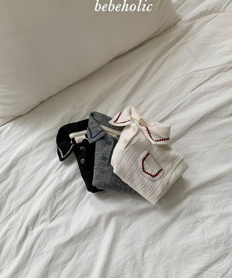 22[予約]bebeholic tiny collar tee