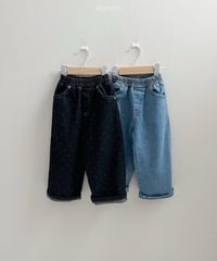 31[予約]digreen dot denim pants