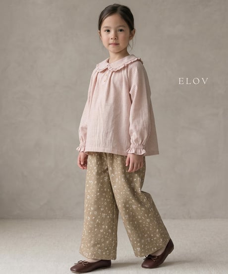 1[予約]elov&monpetitbebe lavien blouse