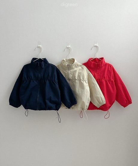5[予約]digreen rib windbreaker