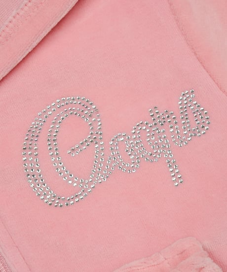 4[予約]FORKCHIPS oops velour zip up