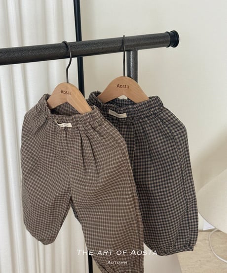 29[予約]Aosta mocha balloon pants
