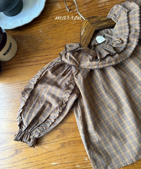 14[予約]marron ellis blouse(XS-L)