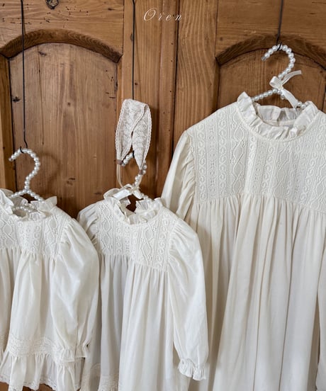 37[予約]OREN fore organic dress(adult)