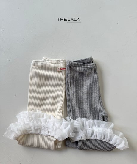 29[予約]thelala mood frill pants
