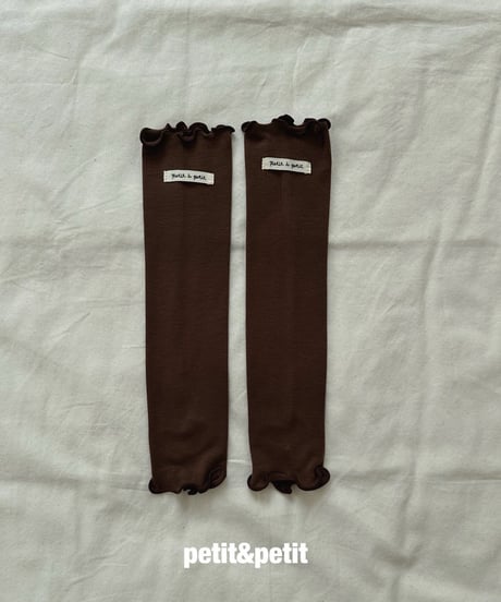 52[予約]petit&petit coloring leg warmer