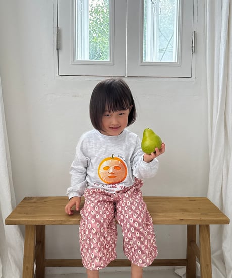 9[予約]nightbebe annoying orange long sleeve tee