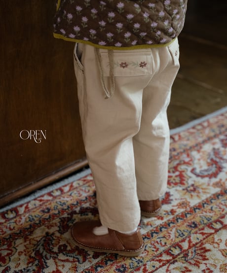18[予約]OREN melrose chino pants