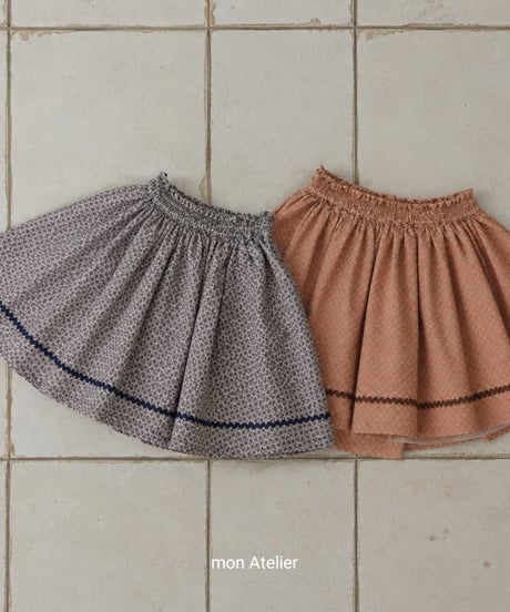 16[予約]mon Atelier bloom pants