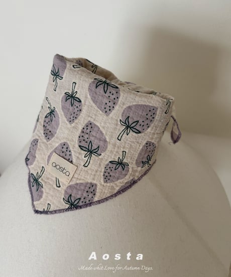 15[予約]Aosta strawberry scarf