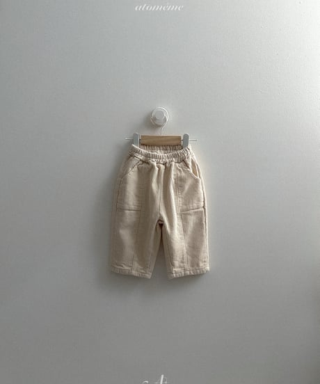 23[予約]atomeme mallang corduroy pants