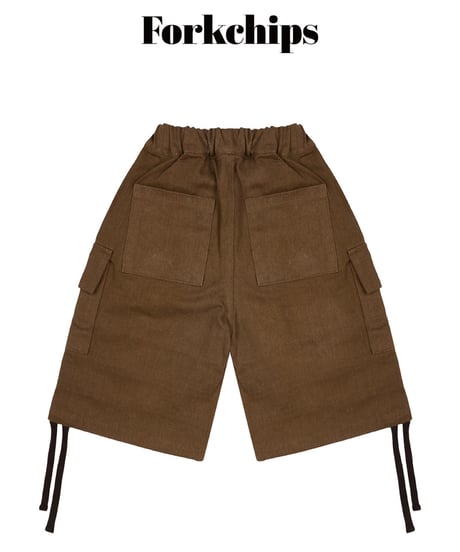 25[予約]FORKCHIPS flow bermuda pants