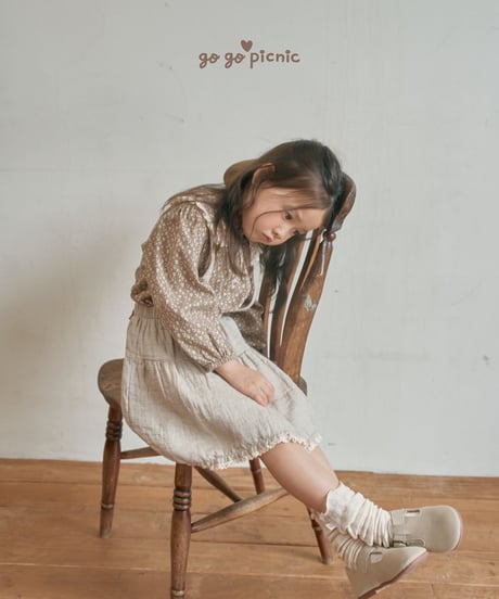 12[予約]go go picnic emily suspender skirt