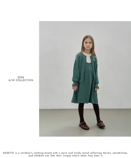 34[予約]ROSETTE kate knit cardigan