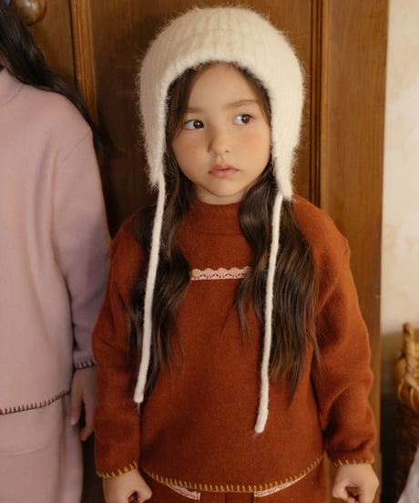 32[予約]OREN flip knit brimmed beanie