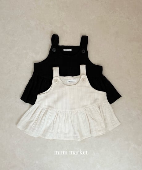 18[予約]mimi market vest blouse