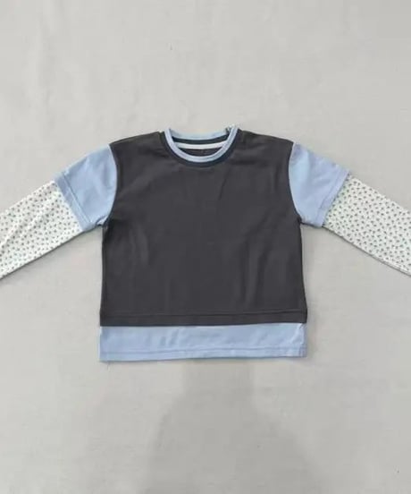 38[予約]aiai coco contrast tee