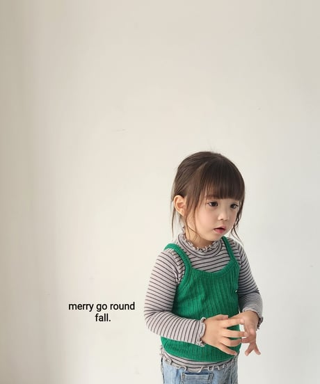 1[予約]merry go round jelly mock turtleneck