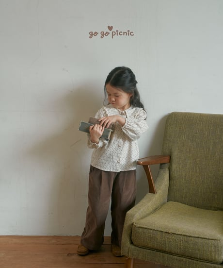 3[予約]go go picnic anny blouse