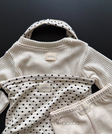 52[予約]Aosta choco chip halter neck