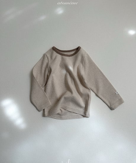 3[予約]atomeme arden stripe t