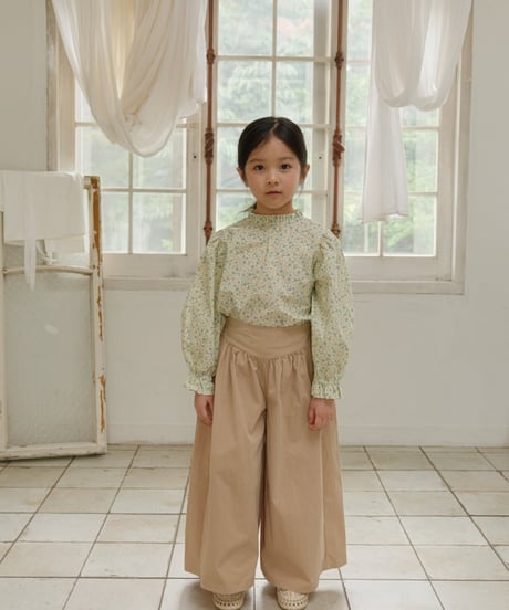 9[予約]mon Atelier daisy blouse