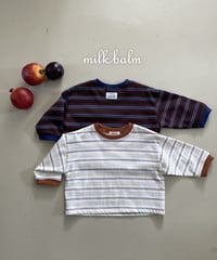 9[予約]milkbalm jerry border tee