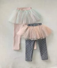 48[予約]aiai tutu shasha skirt leggings