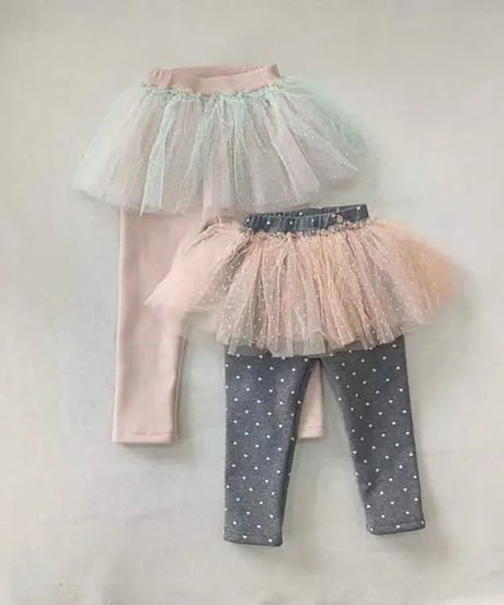 48[予約]aiai tutu shasha skirt leggings