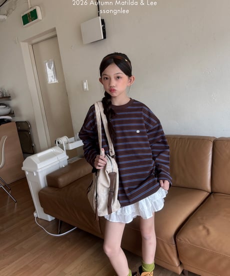 30[予約]matilda&lee jelly border tee