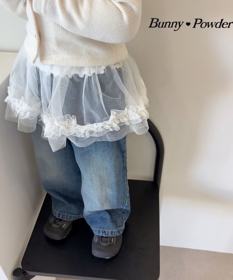 65[予約]bunny powder ella skirt