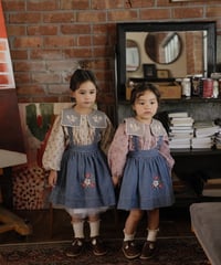13[予約]OREN blue may jumper skirt