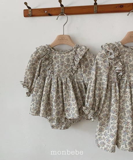 1[予約]monbebe claire floral dress