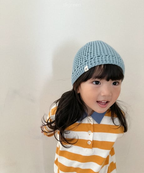 34[予約]digreen striped collar mtm