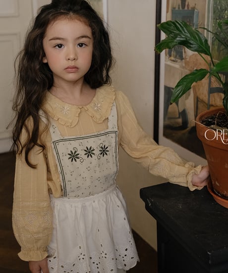 8[予約]OREN honey beige blouse