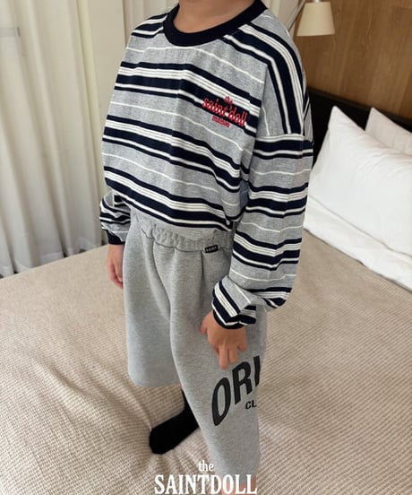 9[予約]saintdoll embroidered border t