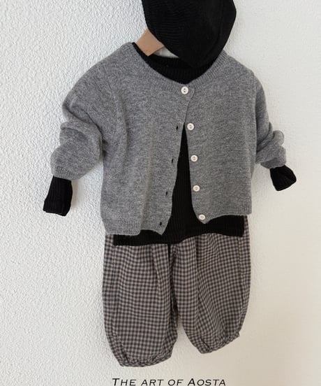 29[予約]Aosta mocha balloon pants