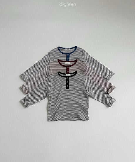 41[予約]digreen henley neck alety tee