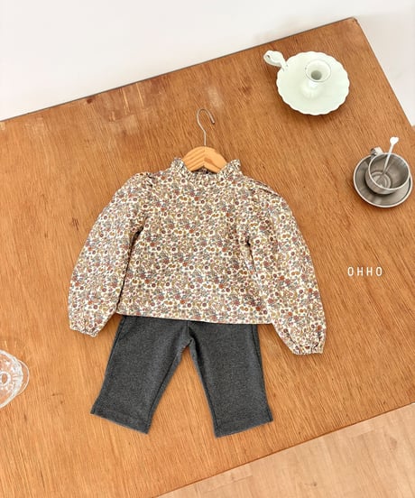 13[予約]ohho cozy capri pants