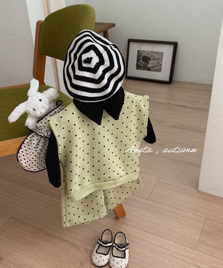 13[予約]Aosta dot tongtong vest