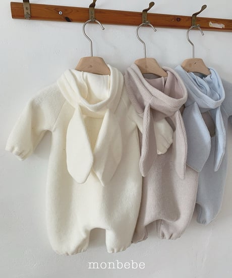 13[予約]monbebe bunny jumpsuit