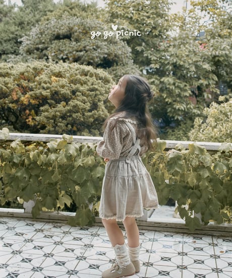12[予約]go go picnic emily suspender skirt