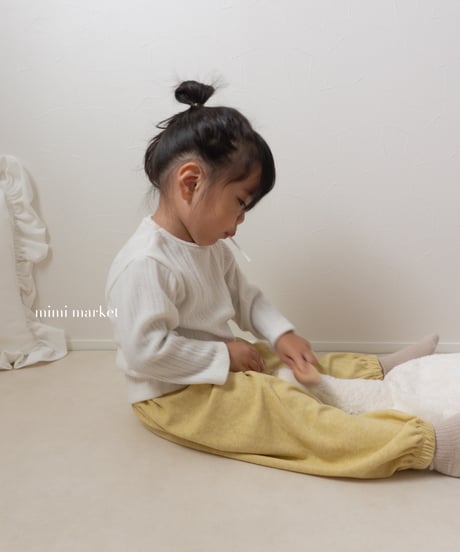 30[予約]mimi market terry jogger pants