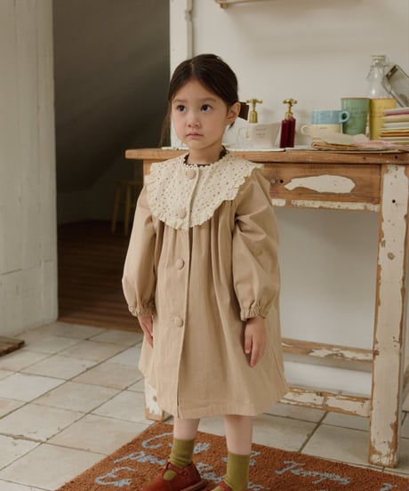 15[予約]mon Atelier anna lace coat
